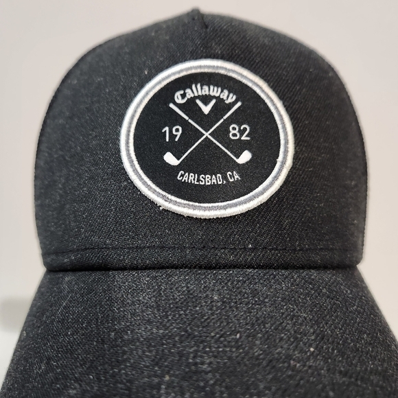 GALLAWAY Carlsbad CA 1982 Black Golf Baseball Hat Cap - Picture 7 of 13